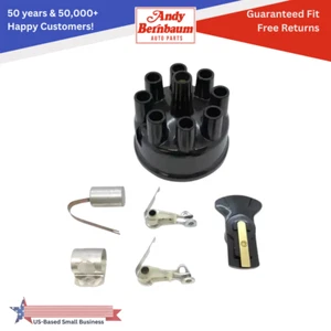 1955-1956 Nash Ambassador Super 8 Cyl Ignition Distributor Cap Tune Up Kit - Picture 1 of 6