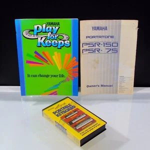 Yamaha Play for Keeps Learn To Play Music Vintage 1980s Sheet Music And VHS Lot - Picture 1 of 8