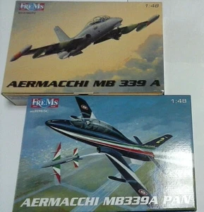 FREMS 1:48 SET KIT 2 AEREI   AERMACCHI MB 339 A  E  MB339A PAN  0199/FC  0198/SC - Picture 1 of 1