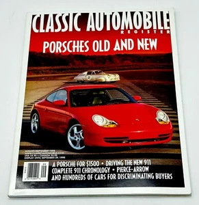 PORSCHE OLD AND NEW Classic Automobile Register Magazine Aug/Sept 1998 GUC L@@K - Picture 1 of 3