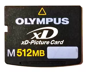 Olympus xD Picture Card M 512MB Camera Memory Card (Fits Fujifilm) Toshiba Japan - Picture 1 of 4