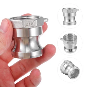 Hose Mender End Repair Stainless Camlock Garden Hose Fitting Coupler Fitting - Picture 1 of 12