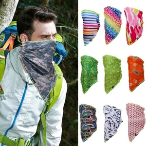 Máscara facial de protección UV capucha solar cuello bufanda vendaje motocicleta bicicleta pañuelo EE. UU. - Imagen 1 de 42