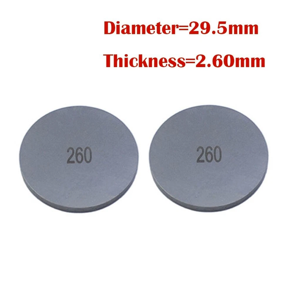 2PCS 29.5mm Valve Shim Thick 2.6mm for SUZUKI GS425 GS550 GS 750 850 1100 1000 - Image 1 of 1