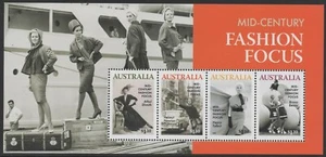 Australia 2020 Mid-Century Fashions Mini Sheet Mint Unhinged - Picture 1 of 1