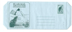 Q2 British Colonial Santa Lucía Papelería Airletter Mono Mapa PS - Imagen 1 de 2