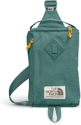 Bolso de Campo Berkeley THE NORTH FACE Repelente al Agua Salvia Oscura/Dorado Nuevo Con Etiquetas Foto 1 de 4