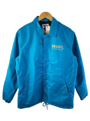 DEUS EX MACHINA/尼龙夹克/M/尼龙/蓝色/实心 — 第 1/4 张图片