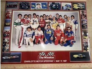 Dale THE WINSTON Charlotte Motor Speedway May 17, 1987 24"x30" Tim Richmond - Picture 1 of 1