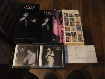 1992 Elvis King Of Rock N Roll Complete 50's Master 5 CDS BOXED SET STAMPS NM - Image 1 of 4