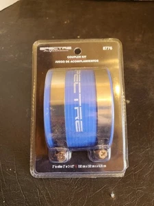 Spectre 8776 Air Intake Tube Coupler Kit 3" To 3" Or 2 1/2" W/ Clamps BLUE - Picture 1 of 4