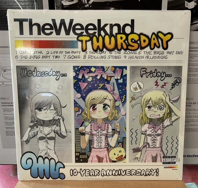 The Weeknd: Thursday 2xLP picture disc SEALED, Ltd. edition, 10th Anniversary - Image 1 of 2