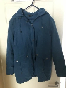 Cotton traders Classic Blue Coat, Size 18 - Picture 1 of 5