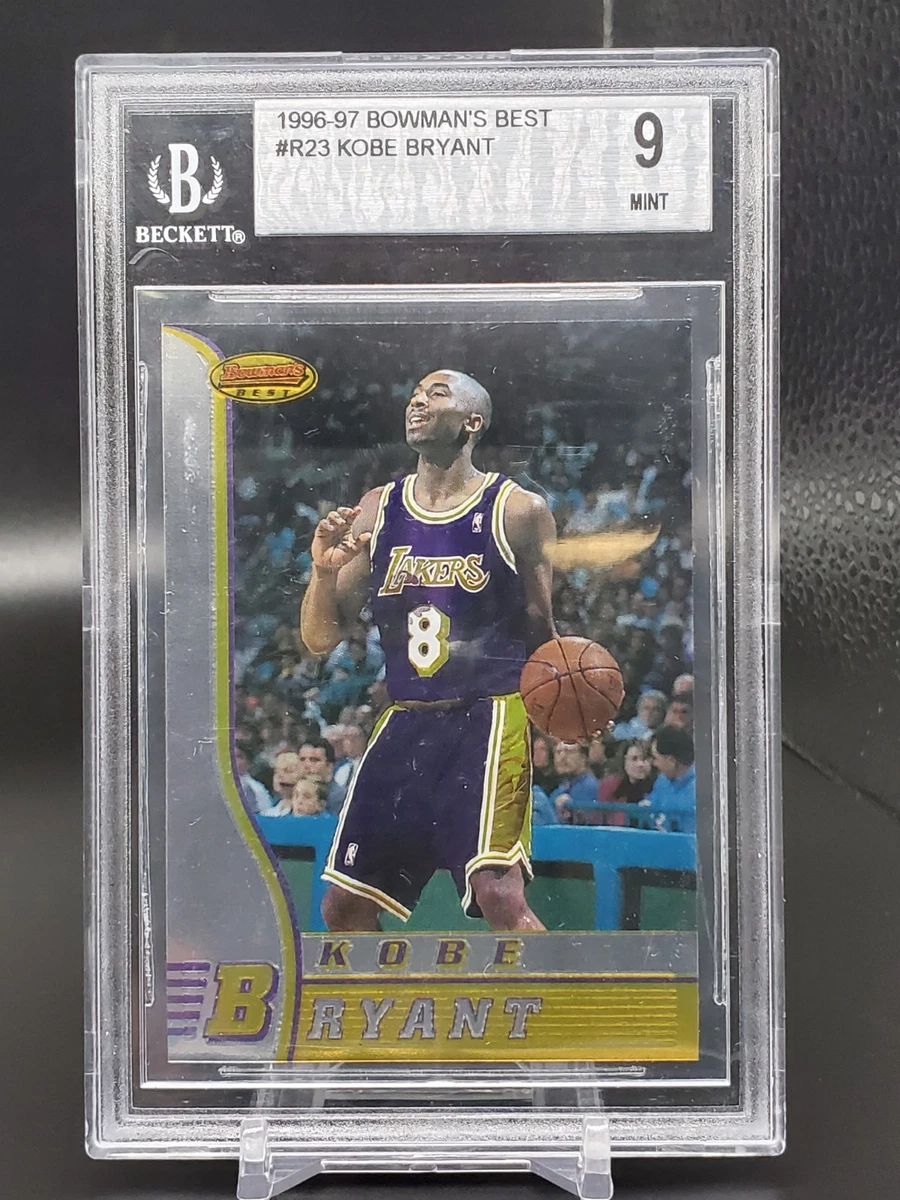 Bowman Kobe Bryant 9 Graded Basketball Sports Trading Cards
