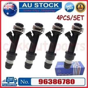 96386780 4PCS Fuel Injectors For Holden Barina TK 1.6L F16D3 2/05-10/11 Euro3 AU - Picture 1 of 8