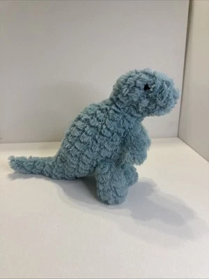 Juguete Manhattan 9" Little Jurassics Nibble Blue T Rex Dinosaurio Peluche Lovey Toy Foto 1 de 4