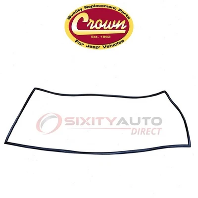 Crown Automotive Windshield Molding for 1997-2001 Jeep Cherokee - Body Glass rq Foto 1 de 4
