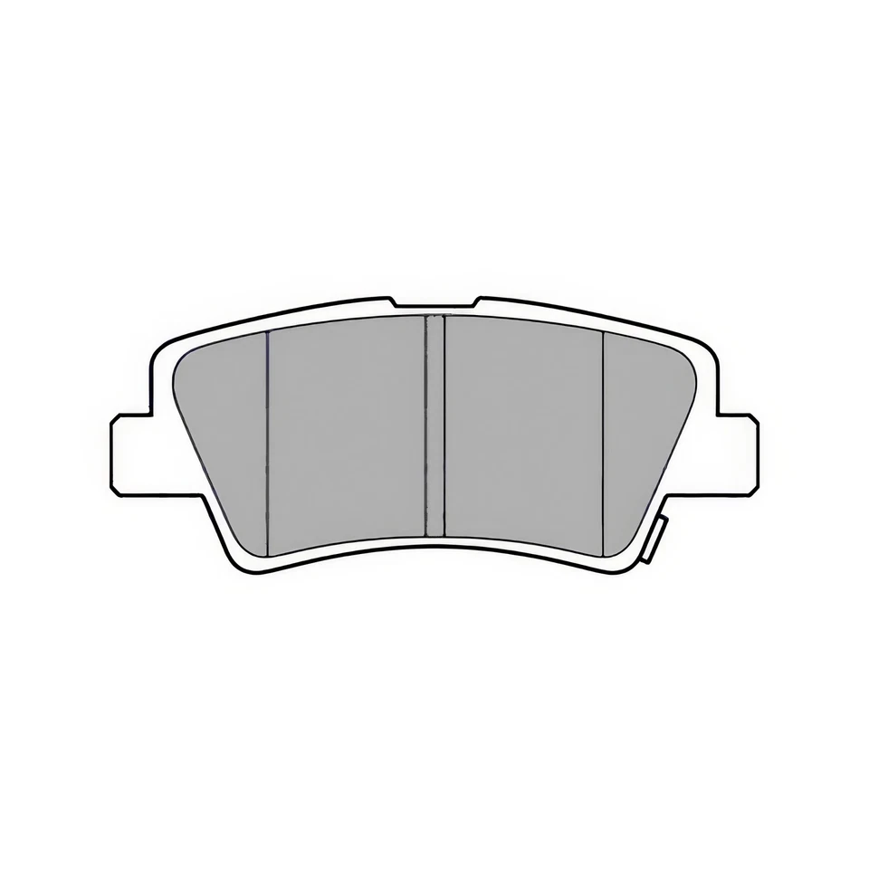 DELPHI LP3587 Brake Pad Set Rear Fits Hyundai i30 Kona Sonata Kia Cerato - Image 1 of 4