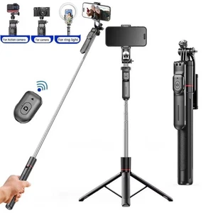 F16 Wireless Bluetooth Selfie Stick Foldable Monopods  Outdoor Travel - Photo 1 sur 11