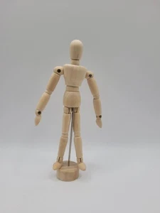 6 Inch Male Wooden Art Figure with Movable Limbs for Drawing and Posing - Picture 1 of 3