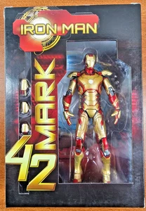 Iron Man Mark 42 Action Figure Marvel Never Taken Out Of Original Box NIB - Picture 1 of 5