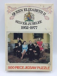 Rompecabezas Hape Queen Elizabeth II Silver Jubilee 1952-1977 500 piezas  - Imagen 1 de 1