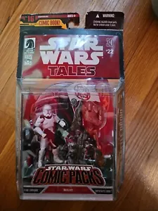 Hasbro Star Wars Comics Packs Clone Commando Super Battle Droid New 2007 - Picture 1 of 8