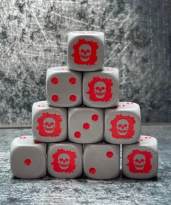 Gray Death Legion Battletech inspired Dice, A Game Of Armored Combat - Picture 1 of 2
