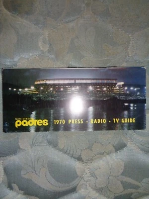 1970 SAN DIEGO PADRES MEDIA GUIDE Yearbook 2ND YR Press Book Baseball Program AD - Image 1 of 2