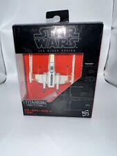 Star Wars Black Series Titanium X-Wing  07 Disney Hasbro