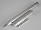 dunhill Sterling Silver 925 Pinstripe Ballpoint Pen used FREE SHIPPING WORLDWIDE