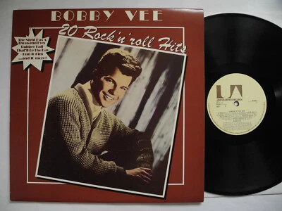 BOBBY VEE 20 Rock 'n' Roll Hits LP 1979 Sweden Near Mint - Image 1 of 2