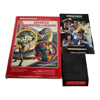Advanced Dungeons & Dragons Intellivision GAME IN BOX TESTED COMPLETE - Image 1 of 4