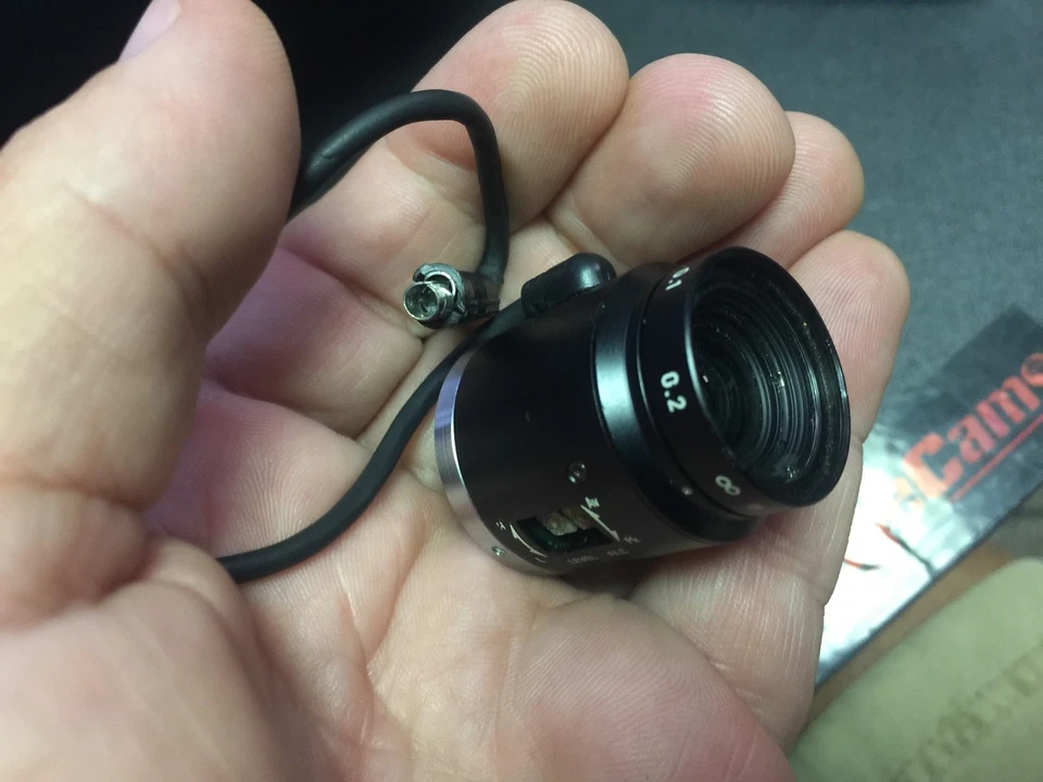 Lente de íris Sony VCL-7s12xea montagem NF 7mm DC para XC-999 003 55 777 XC999 XC777 - Imagem 1 de 1