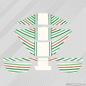 2019 TONYKART RACER 401R STYLE ROTAX AIRBOX STICKER KIT - KARTING - Picture 1 of 1