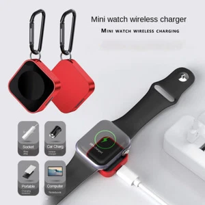 Mini chargeur magnétique portable Apple Watch charge rapide sans fil facile à transporter - Photo 1 sur 10