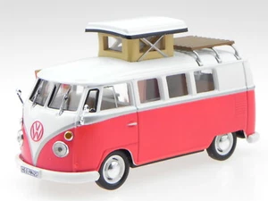 VW T1 Westfalia SO 42 Camping Bus 1966 Camper diecast modelcar Hachette 1:43 - Picture 1 of 4