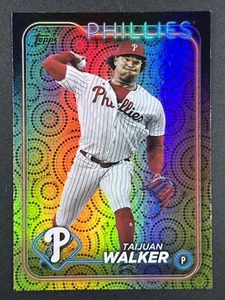TAIJUAN WALKER 2024 Topps Series 2 Summer Foil #643 Philadelphia Phillies - Picture 1 of 2