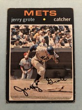 1971 TOPPS #278 JERRY GROTE NEW YORK METS