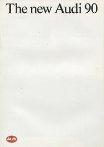 Brochure: Audi 90 - 1987 - Picture 1 of 1