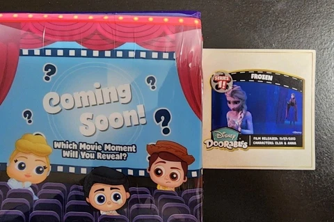 Disney Doorables Movie Moments Series 1 and 2, Open cube Cover