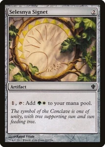 Selesnya Signet - Commander 2013 Excellent Magic MTG - Picture 1 of 1