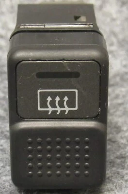 Interruptor de descongelación trasero Subaru Legacy 1990-1994 botón de control OEM  Foto 1 de 2