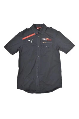 Puma Scuderia Toro Rosso Racing Short Sleeve Button Shirt Size S - Image 1 of 4
