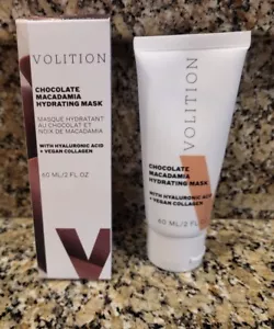 Volition Chocolate Macadamia Hydrating Mask 2 oz New In Box. Free Shipping - Picture 1 of 4