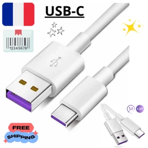 USB Typ C Kabel 1M 5A Schnellladung Samsung Huawei Schnelle Datenübertragung - Bild 1 von 8