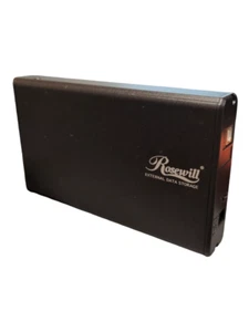 Rosewill RX35-AT-SU BLK/SLV External Hard Drive Enclosure - USB 2.0, Aluminum - Picture 1 of 5