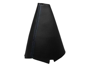 KIA VENGA (2010-2017) Soufflet Levier De Vitesse 100% Cuir - Couture Bleu Clair - Picture 1 of 1