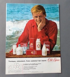 PUB PUBLICITE ANCIENNE ADVERT CLIPPING 310817 / PRODUITS DE TOILETTES OLD SPICE - Picture 1 of 1