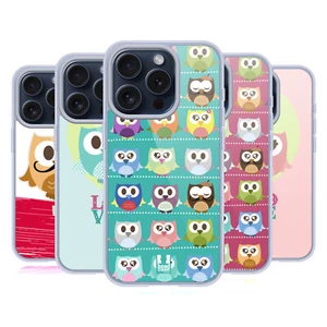 HEAD CASE DESIGNS KAWAII HIBOU ÉTUI COQUE EN GEL POUR APPLE iPHONE TÉLÉPHONES - Photo 1 sur 15